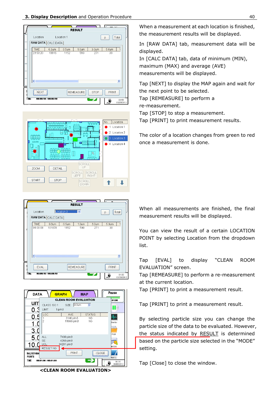 KANOMAX 3910 Portable Particle Counter User Manual User Manual | Page 48 / 87