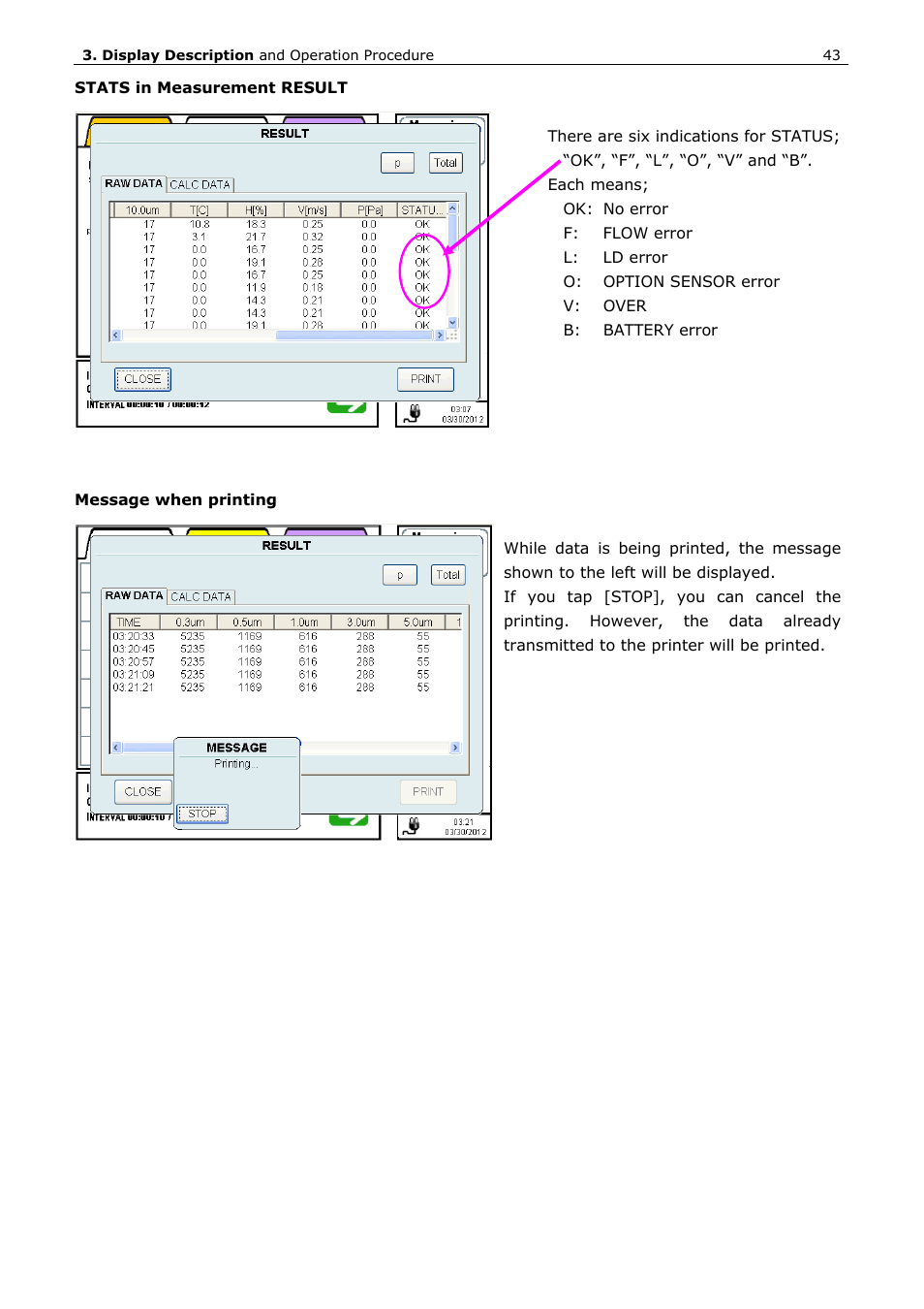 KANOMAX 3910 Portable Particle Counter User Manual User Manual | Page 51 / 87