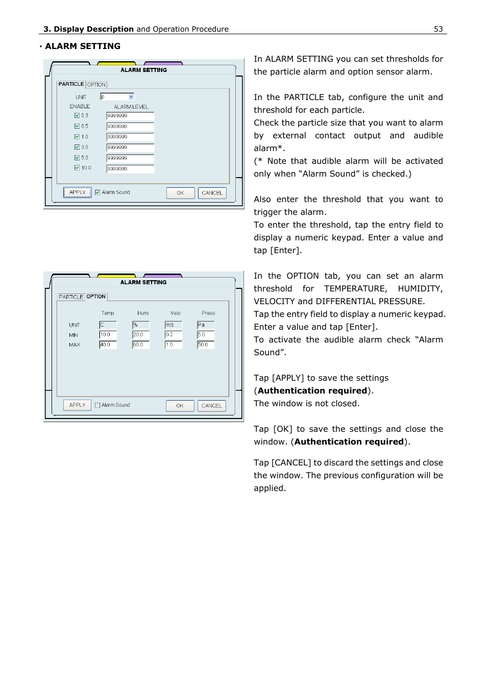 KANOMAX 3910 Portable Particle Counter User Manual User Manual | Page 61 / 87