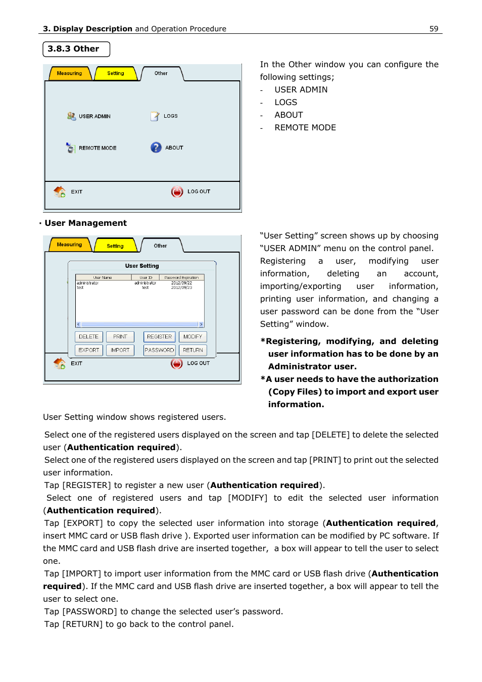 KANOMAX 3910 Portable Particle Counter User Manual User Manual | Page 67 / 87