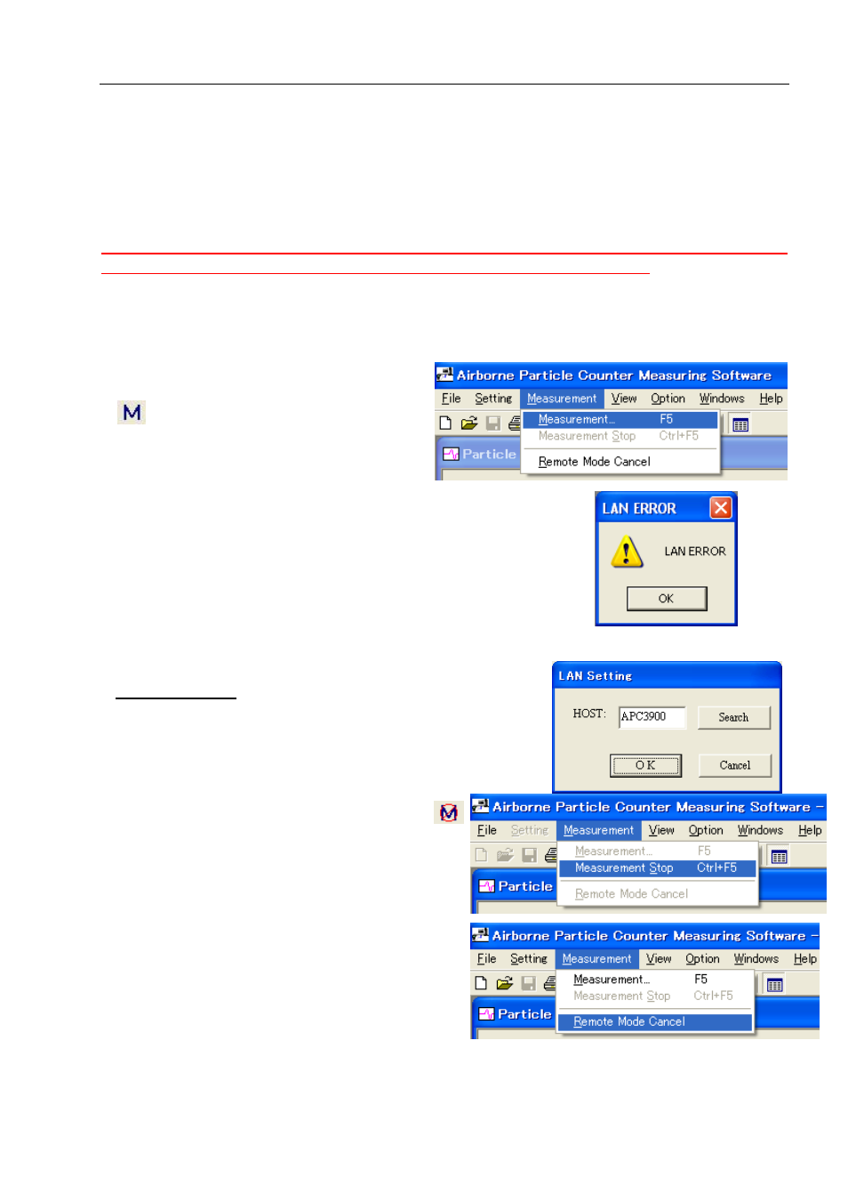 KANOMAX 3910 Portable Particle Counter Software Manual User Manual | Page 27 / 53