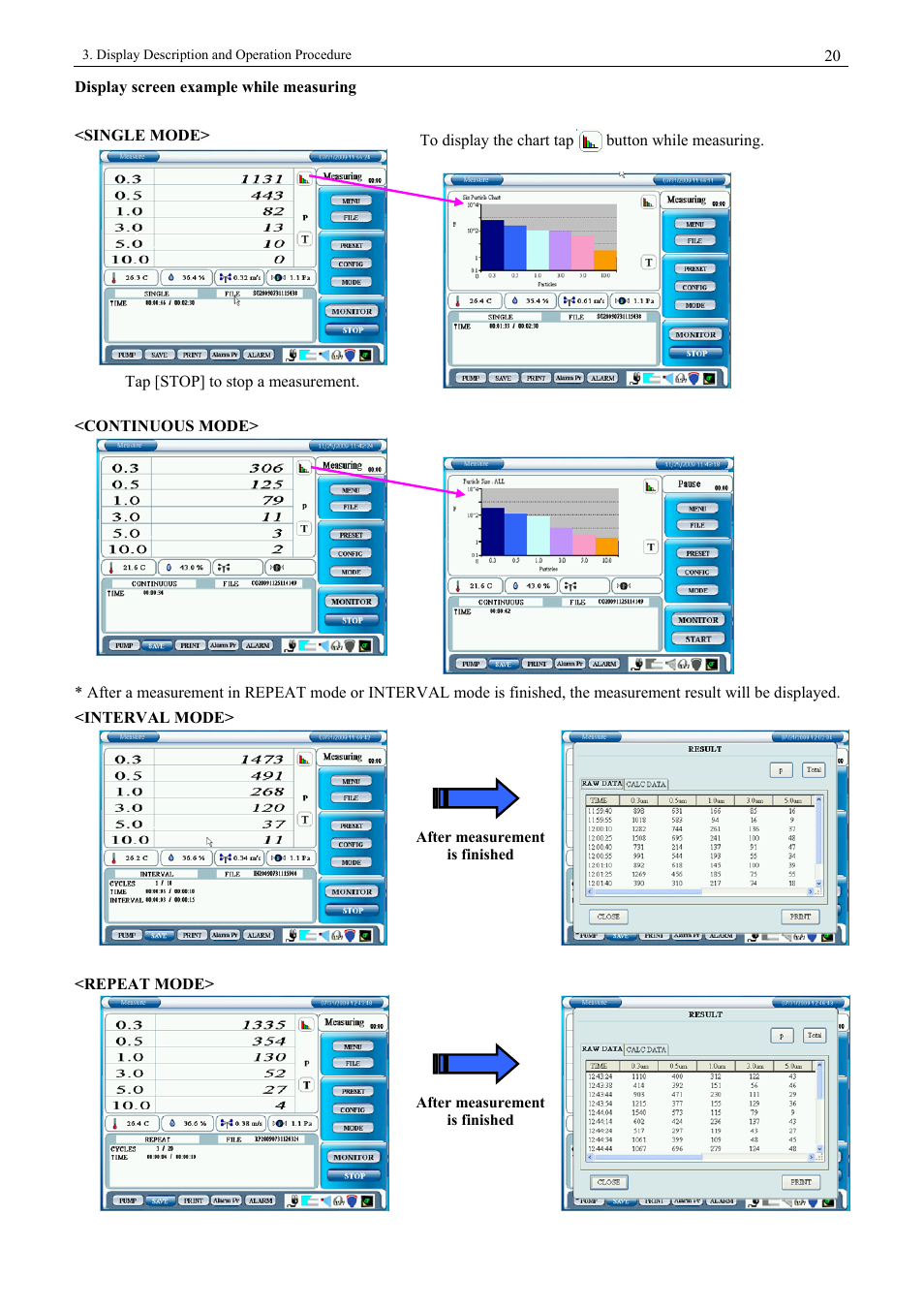KANOMAX 3900 Portable Particle Counter User Manual | Page 27 / 90