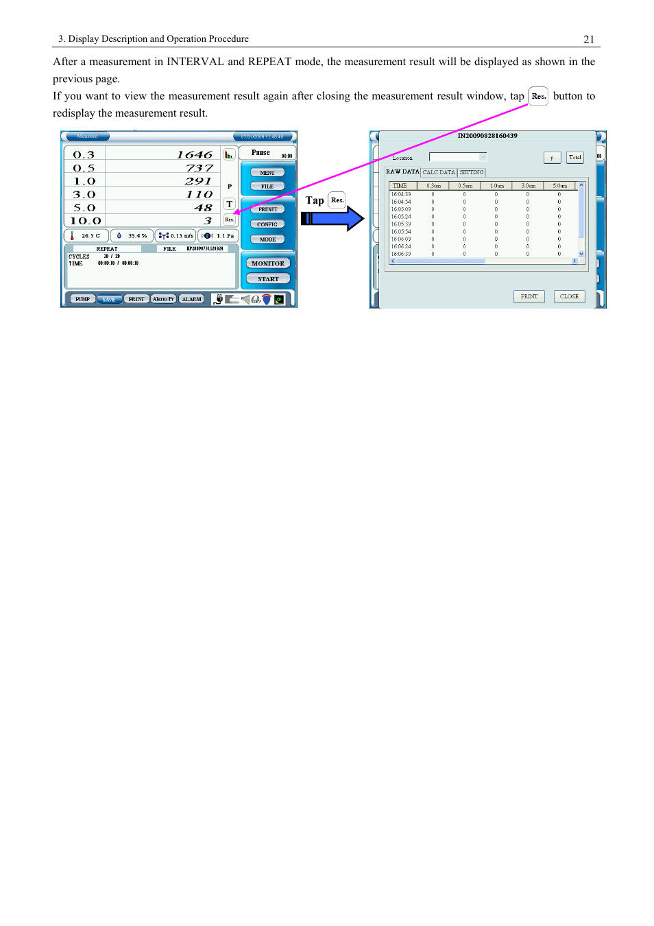 KANOMAX 3900 Portable Particle Counter User Manual | Page 28 / 90