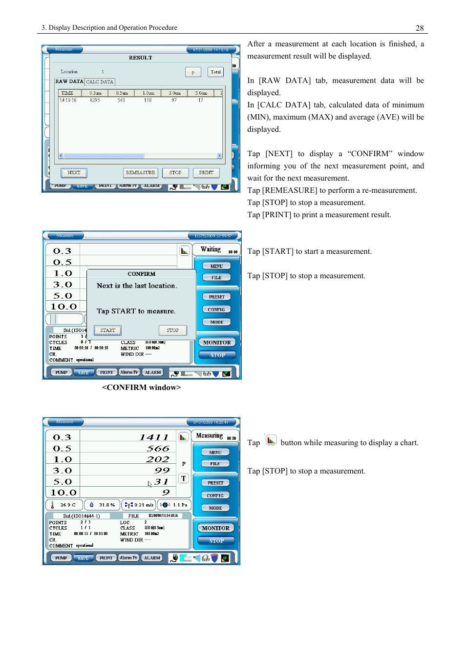 KANOMAX 3900 Portable Particle Counter User Manual | Page 35 / 90