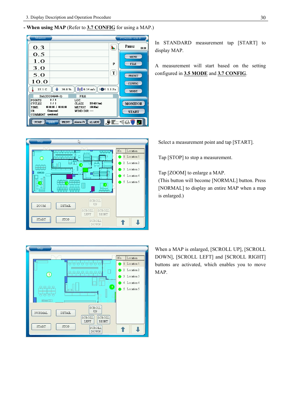 KANOMAX 3900 Portable Particle Counter User Manual | Page 37 / 90