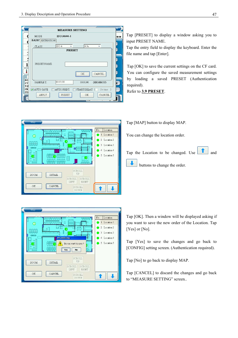KANOMAX 3900 Portable Particle Counter User Manual | Page 54 / 90