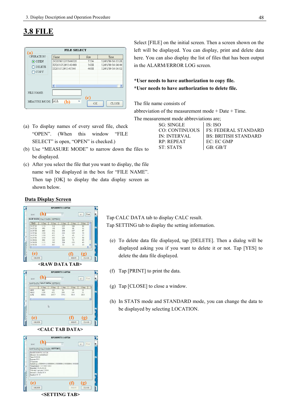 8 file | KANOMAX 3900 Portable Particle Counter User Manual | Page 55 / 90