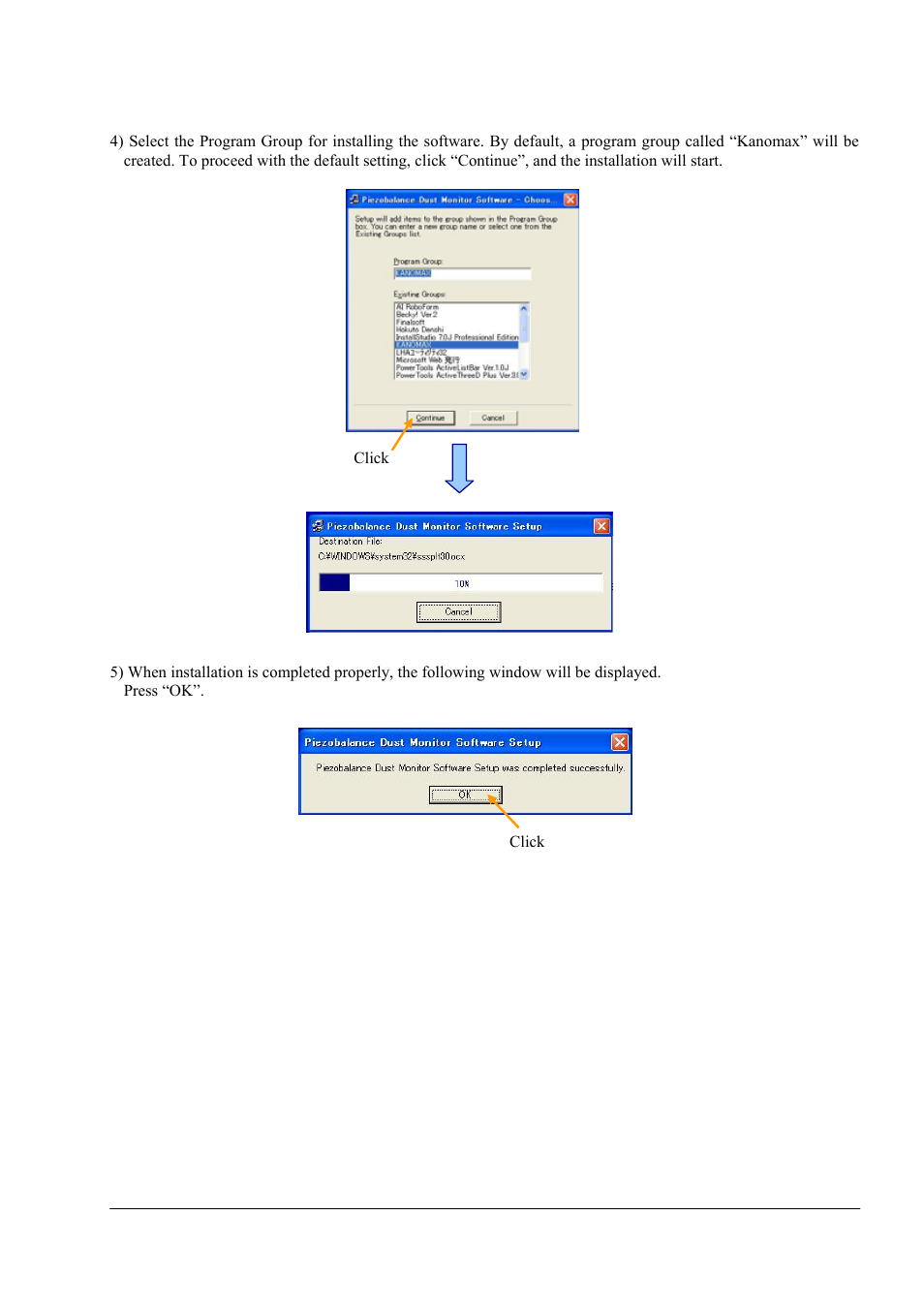 KANOMAX S352-10 Piezobalace Dust Monitor User Manual | Page 9 / 18