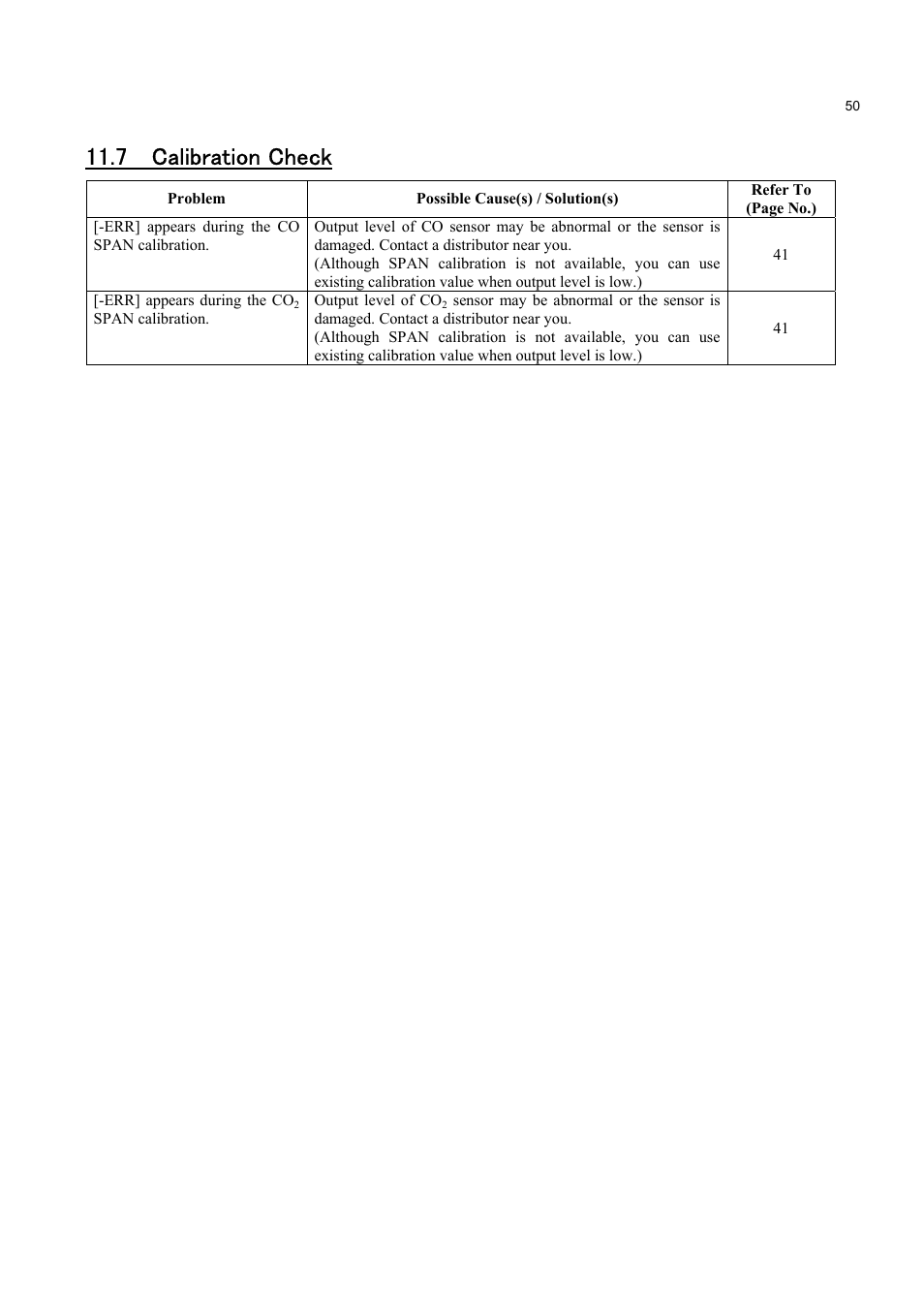 7 calibration check | KANOMAX 2211 Handheld IAQ Monitor User Manual | Page 55 / 57