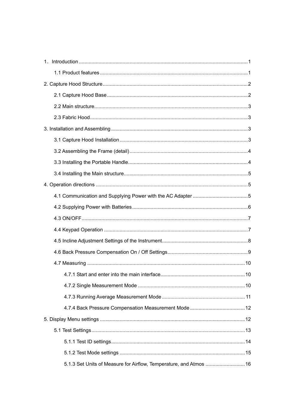 KANOMAX 6710 TABmaster Capture Hood User Manual User Manual | Page 6 / 33
