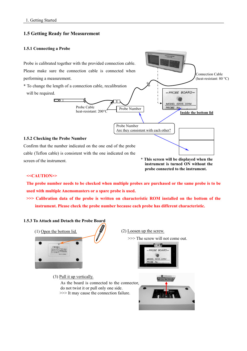 Probe | KANOMAX 6162 Anemomaster User Manual | Page 12 / 52