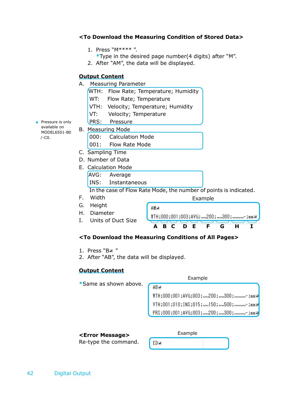 KANOMAX 6501 series Climomaster User Manual | Page 43 / 64