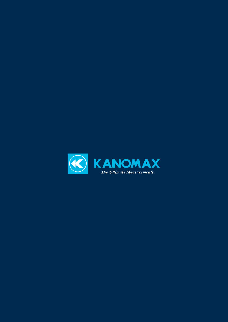 新風速計表紙(裏表紙) | KANOMAX 6501 series Climomaster User Manual | Page 64 / 64