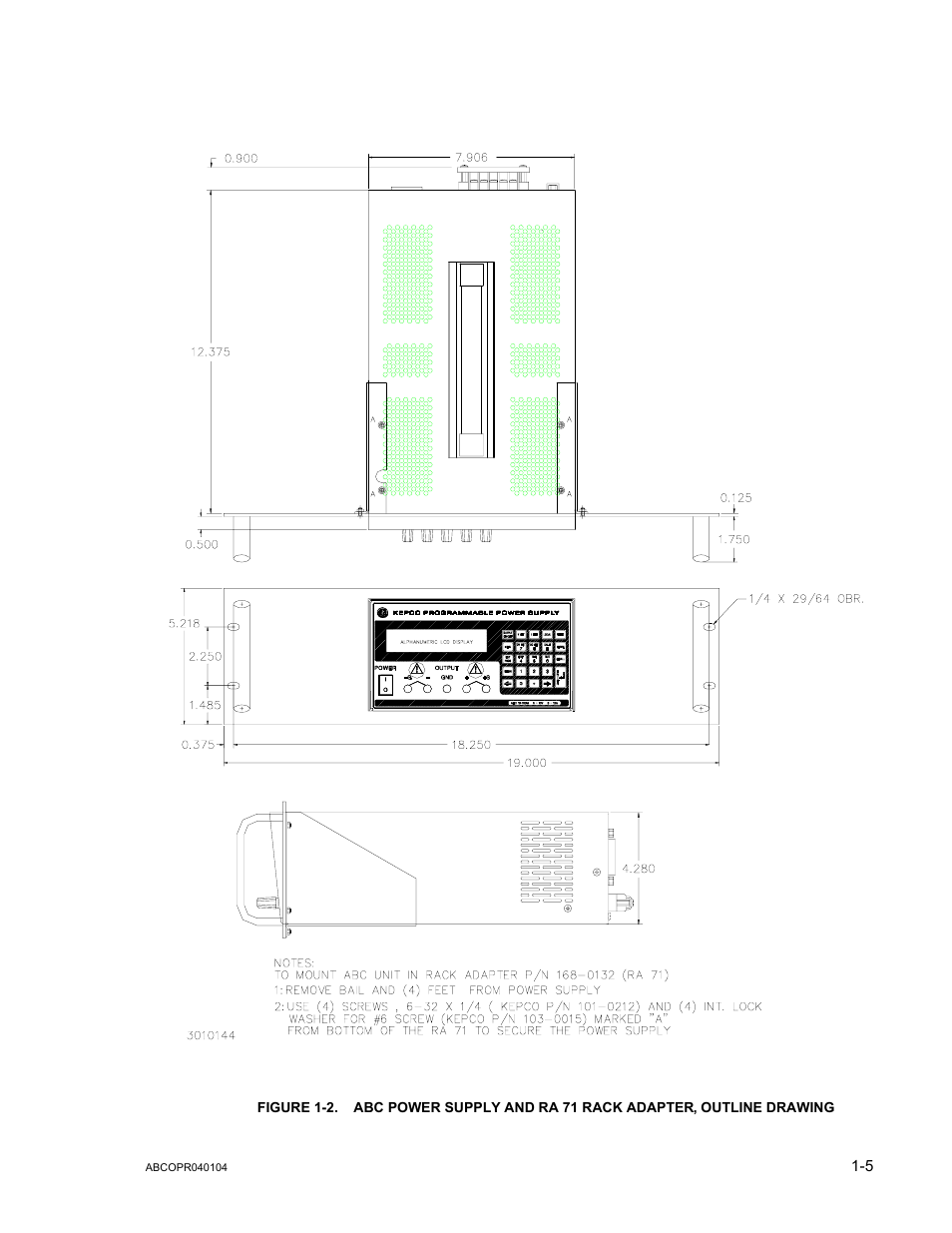 KEPCO ABC-DM SERIES User Manual | Page 19 / 96