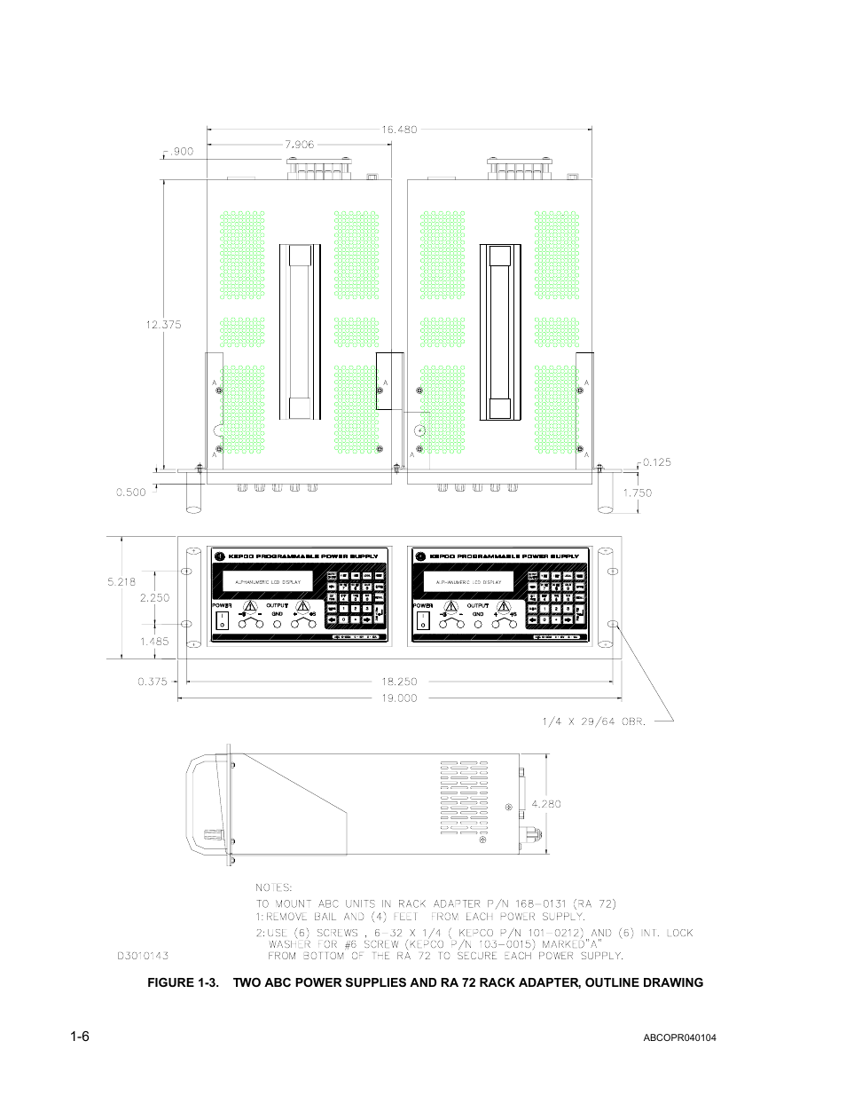 KEPCO ABC-DM SERIES User Manual | Page 20 / 96