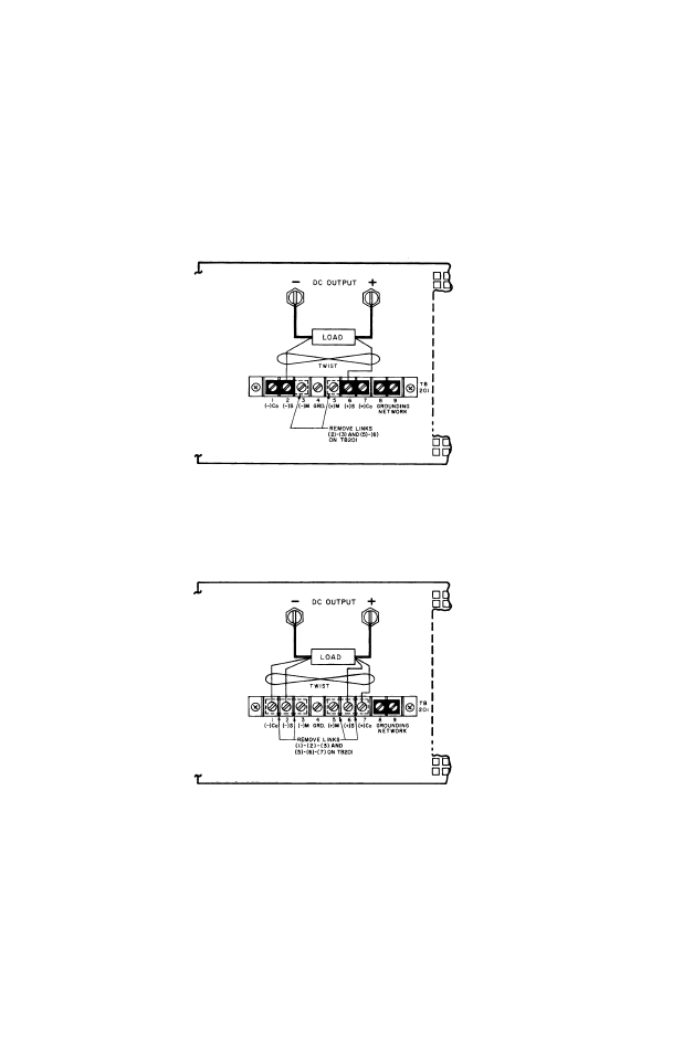 4 load connection, method iii, Figure 3-5. load connection, method iii, Load connection, method iii -6 | KEPCO ATE-DMG SERIES User Manual | Page 40 / 94