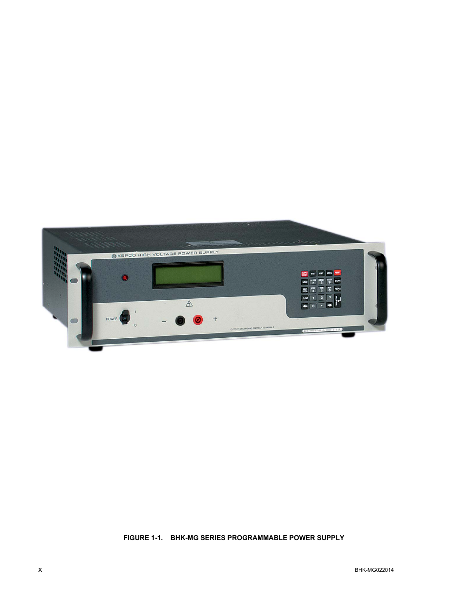 KEPCO BHK-MG 200W (Full Rack) Series User Manual | Page 16 / 152