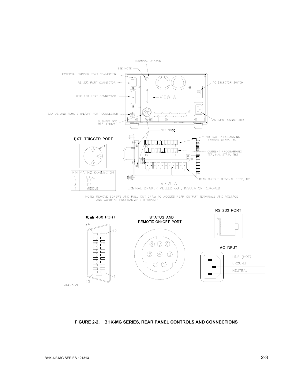 E 2-2 an, Re 2-2.), E 2-2) | KEPCO BHK-MG 40W (Half Rack) Series User Manual | Page 33 / 148