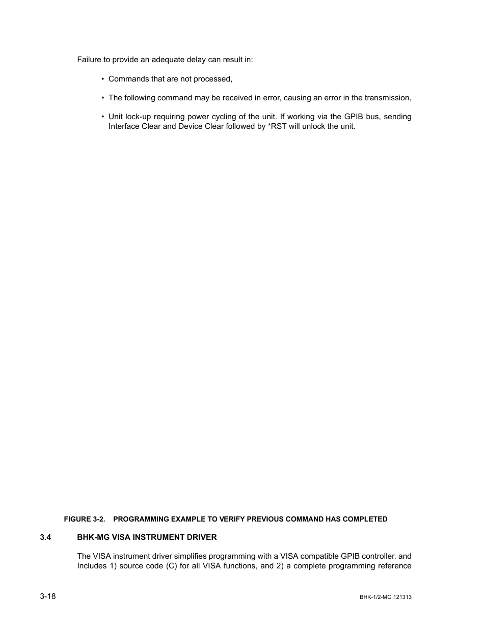 4 bhk-mg visa instrument driver, Bhk-mg visa instrument driver -18, Ar. 3.4) | KEPCO BHK-MG 40W (Half Rack) Series User Manual | Page 62 / 148