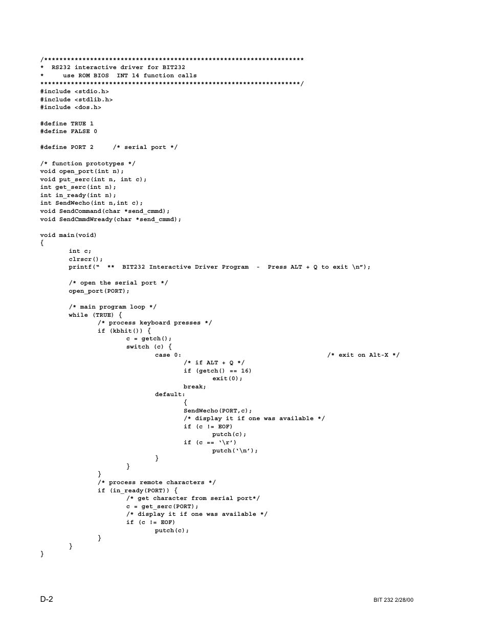KEPCO BIT 232F User Manual | Page 60 / 72
