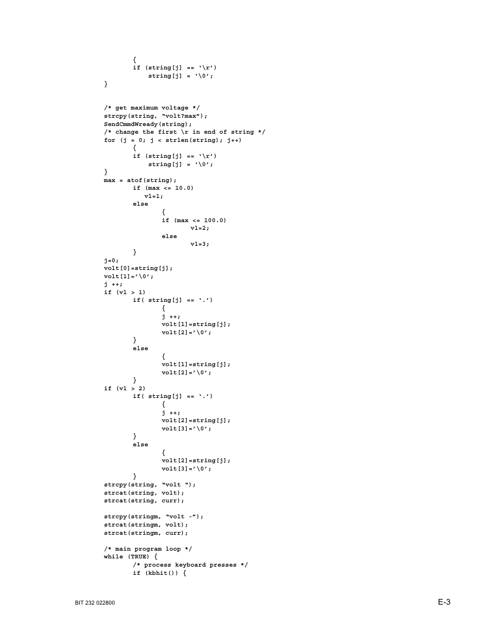 KEPCO BIT 232F User Manual | Page 63 / 72