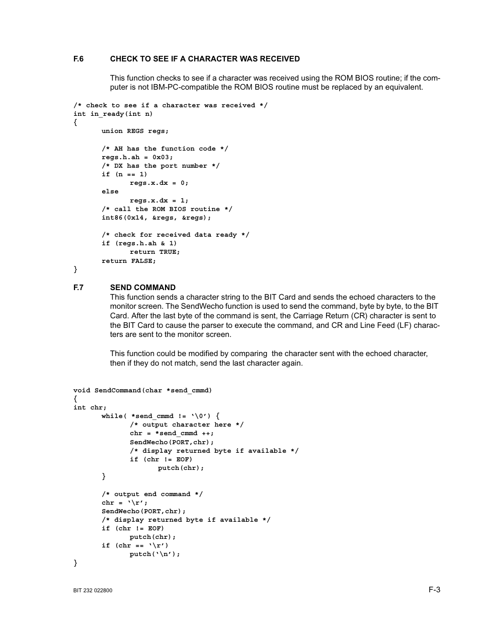 KEPCO BIT 232F User Manual | Page 67 / 72