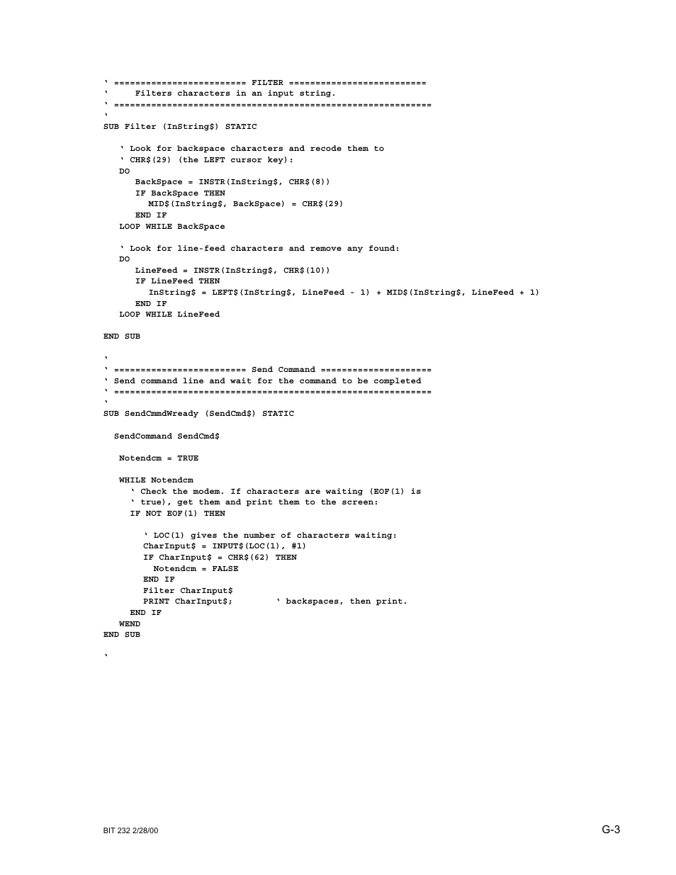 KEPCO BIT 232F User Manual | Page 71 / 72