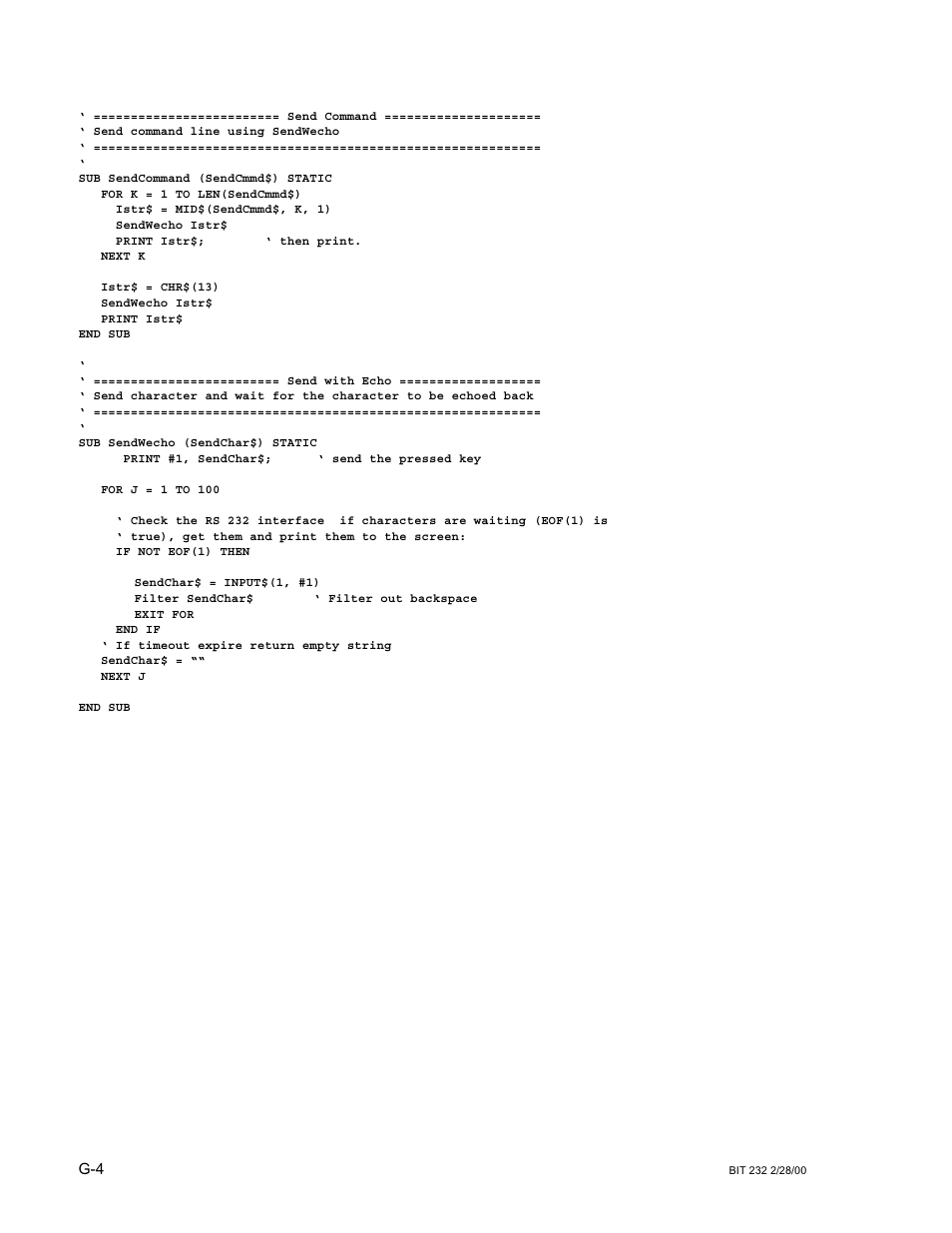 KEPCO BIT 232F User Manual | Page 72 / 72
