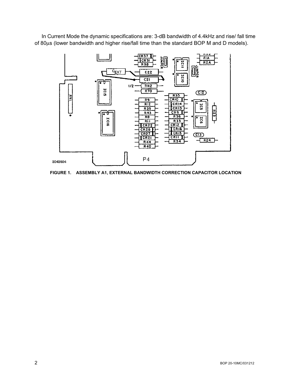 KEPCO BOP 20-10DC Modification Sheet User Manual | Page 2 / 2