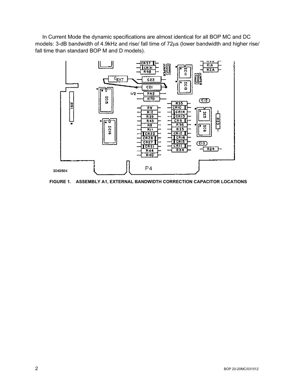 KEPCO BOP 20-20DC Modification Sheet User Manual | Page 2 / 2