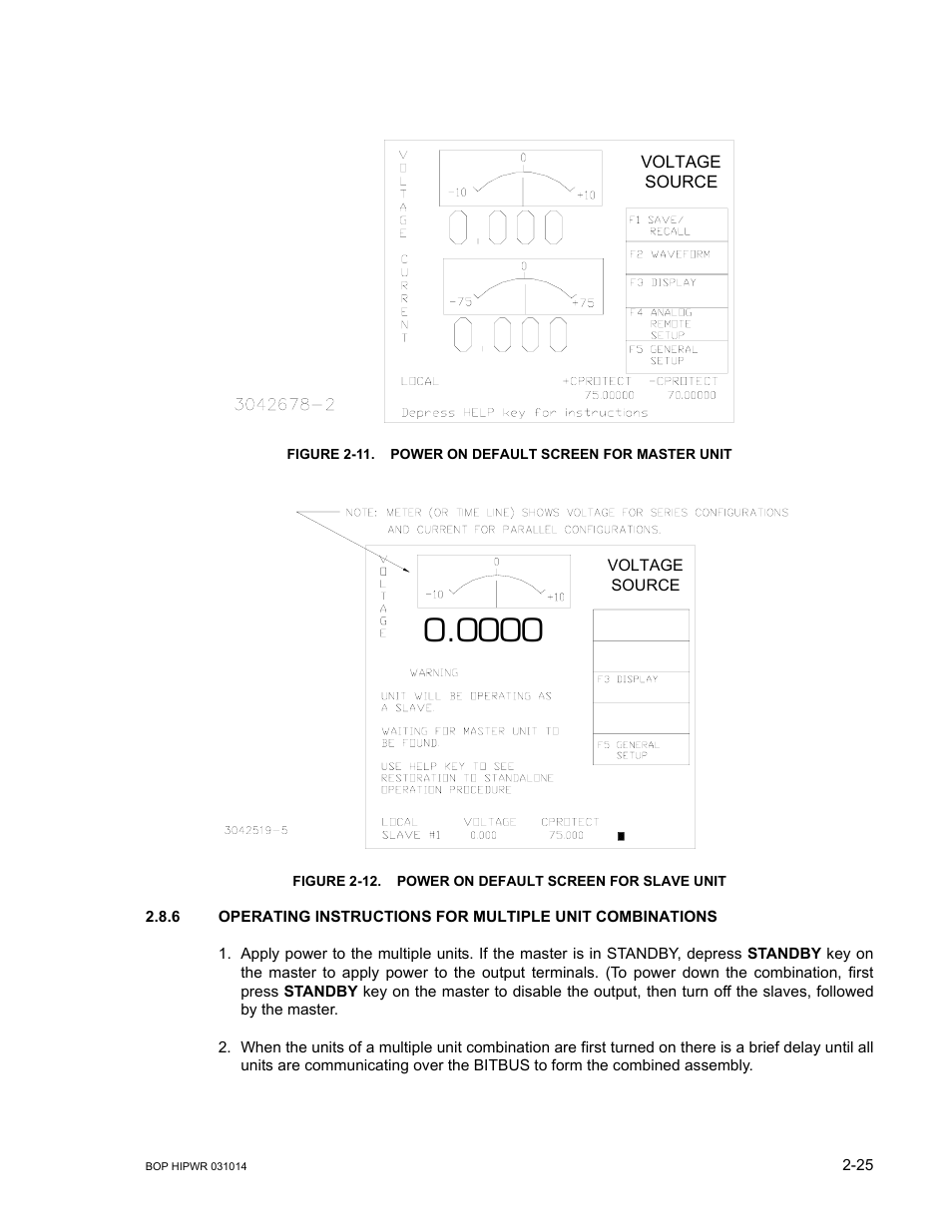 See figure 2-12) | KEPCO BOP 1KW-MG Operator Manual, Firmware Ver.4.12 and higher User Manual | Page 63 / 196