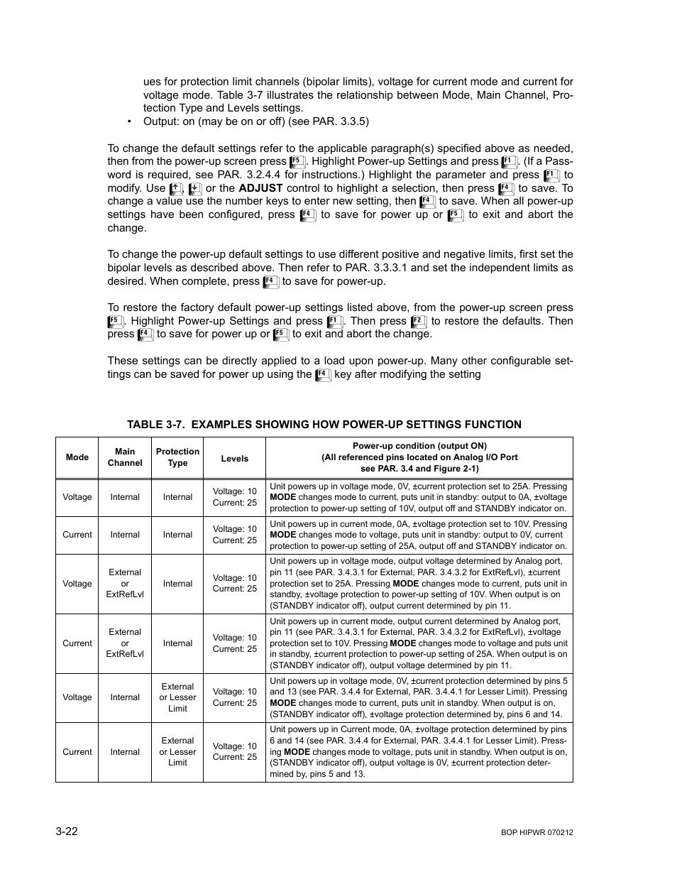 KEPCO BOP 1KW-MG Operator Manual, Firmware Ver.4.08 to 4.11 User Manual | Page 86 / 194