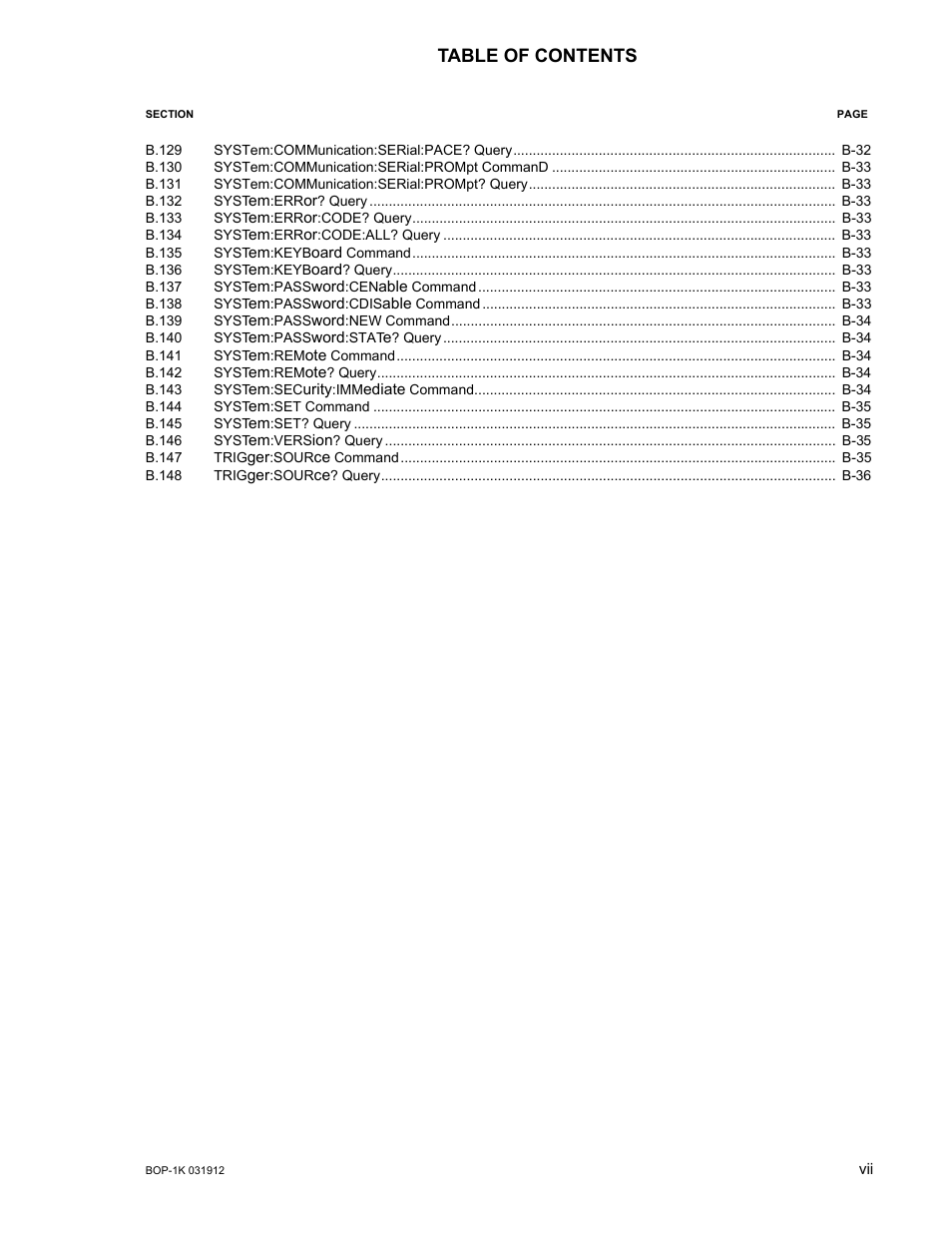 KEPCO BOP 1KW-MG Operator Manual, Firmware Ver.3.05 to 4.07 User Manual | Page 17 / 194