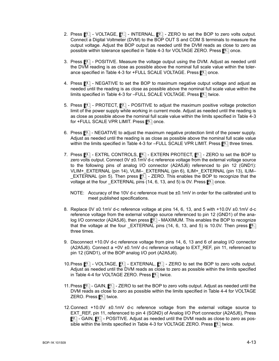 KEPCO BOP 1KW-MG Operator Manual, Firmware Ver.2.48 to 3.04 User Manual | Page 141 / 188