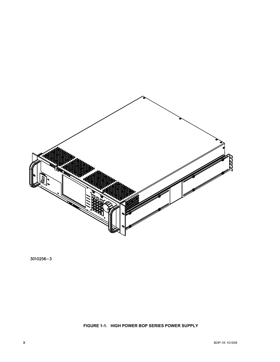 Figure 1-1. high power bop series power supply | KEPCO BOP 1KW-MG Operator Manual, Firmware Ver.2.48 to 3.04 User Manual | Page 20 / 188