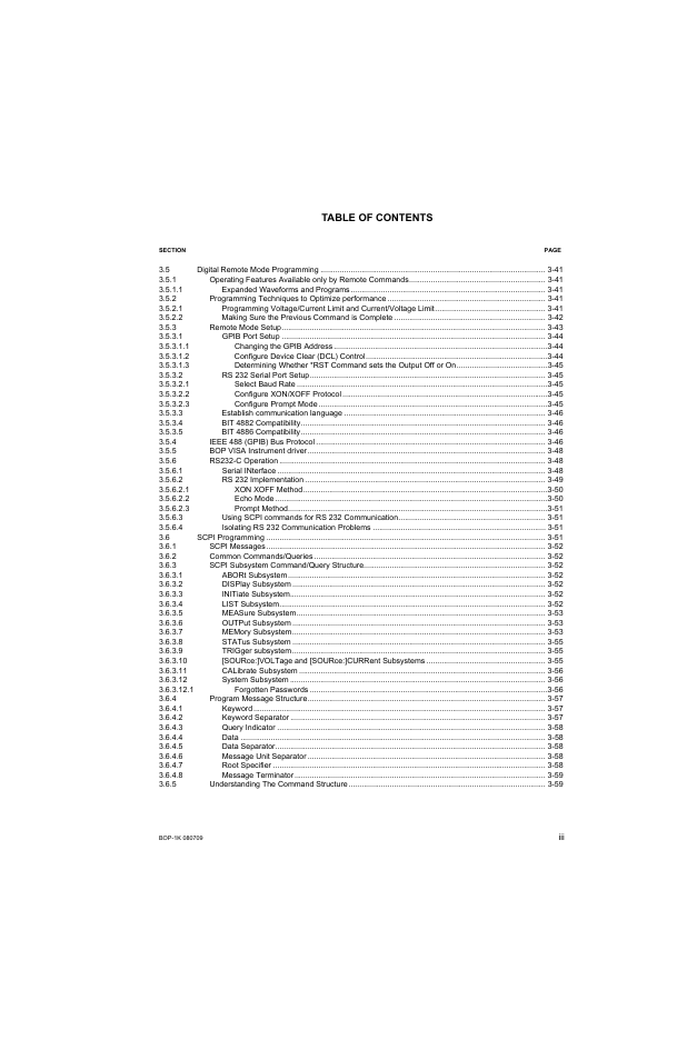 KEPCO BOP 1KW-MG Operator Manual, Firmware Ver.2.38 to 2.47 User Manual | Page 13 / 188