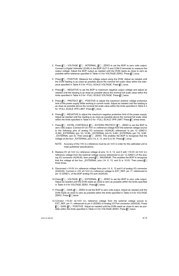 KEPCO BOP 1KW-MG Operator Manual, Firmware Ver.2.38 to 2.47 User Manual | Page 141 / 188