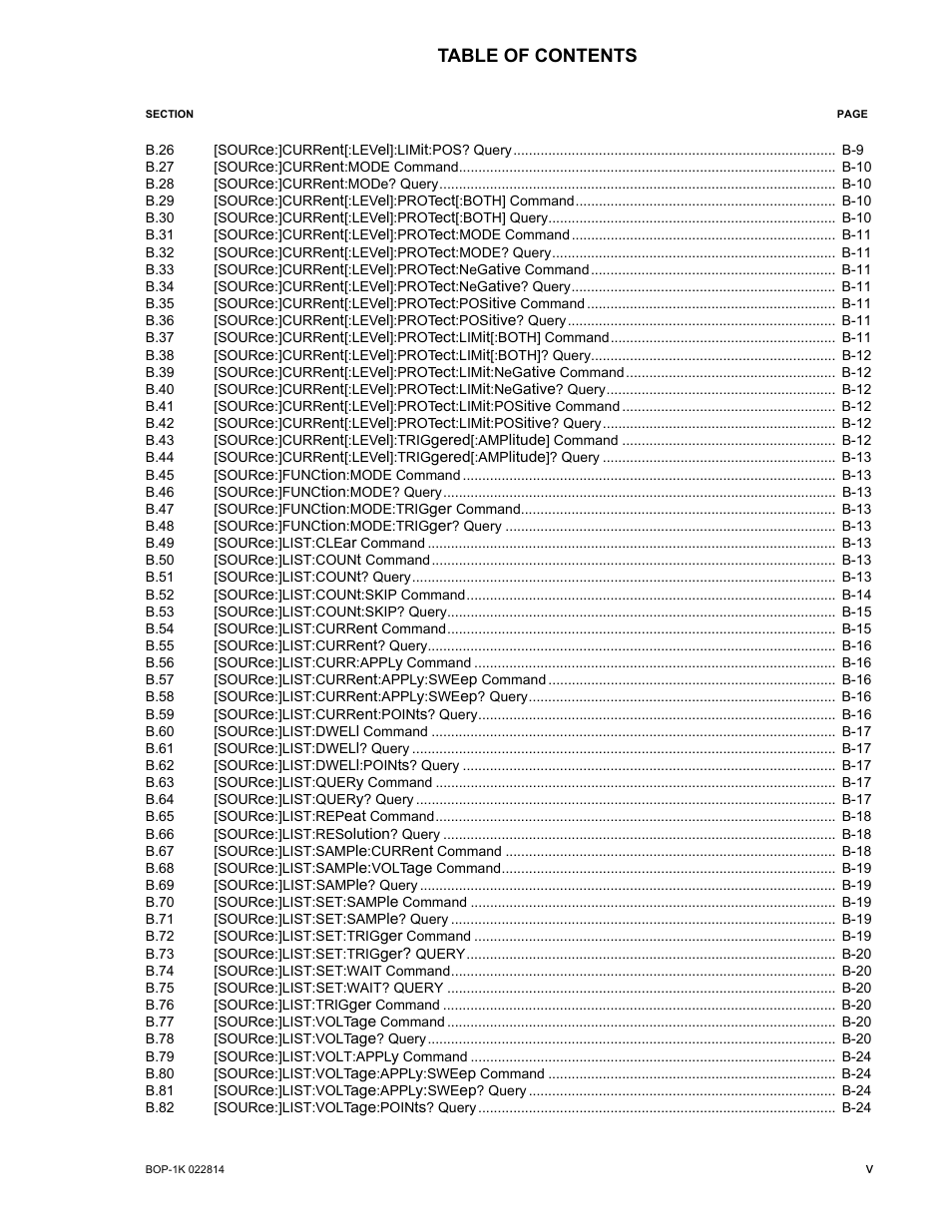 KEPCO BOP-GL 1KW Operator Manual Firmware Ver.3.05 and higher User Manual | Page 13 / 168