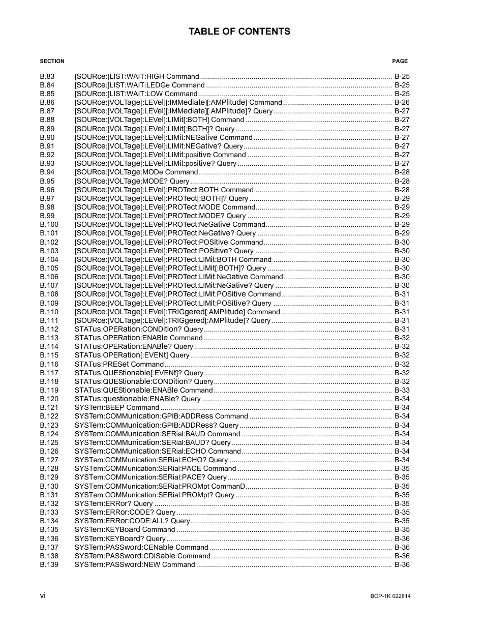 KEPCO BOP-GL 1KW Operator Manual Firmware Ver.3.05 and higher User Manual | Page 14 / 168