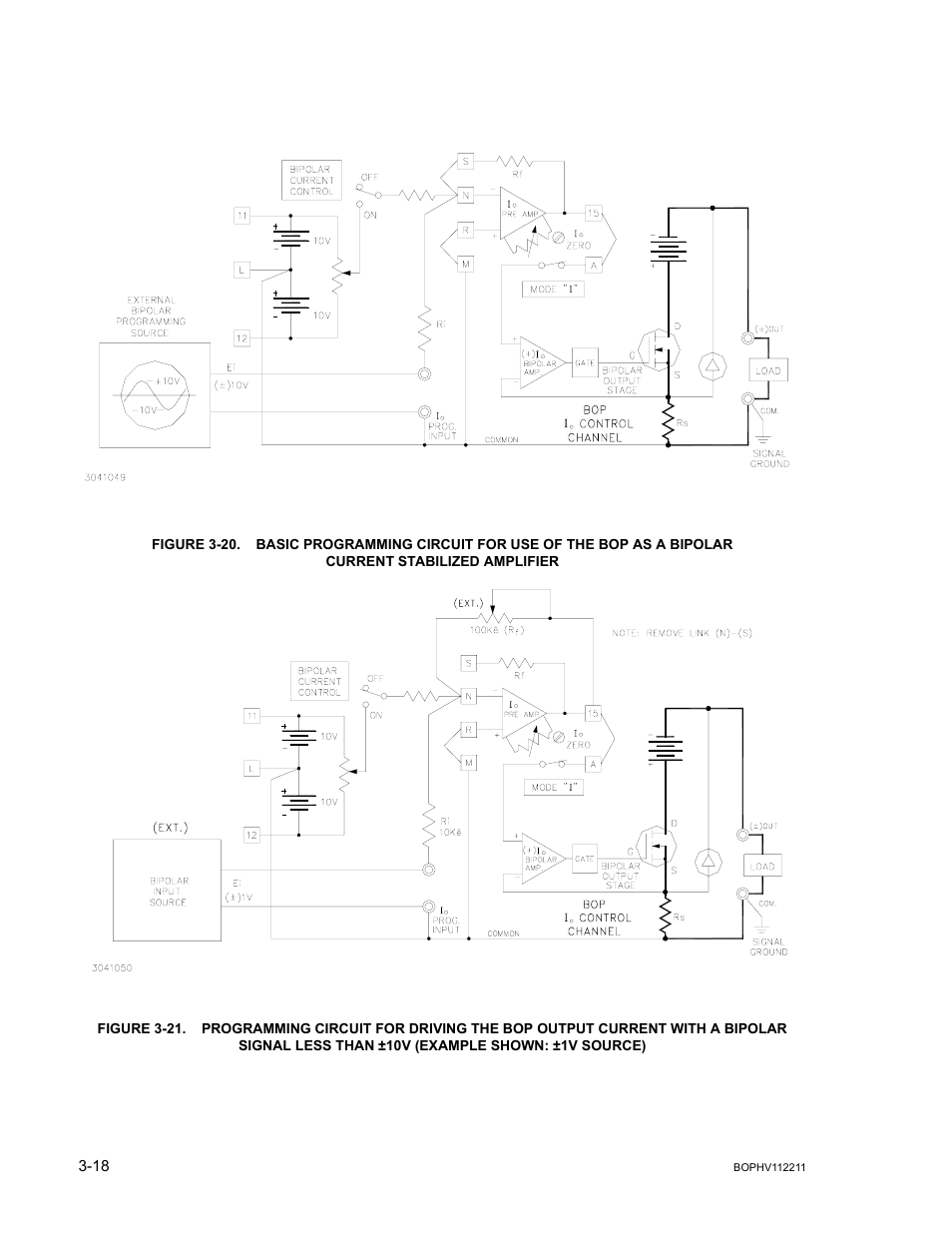 Current stabilized amplifier -18 | KEPCO BOP-HV User Manual | Page 44 / 48