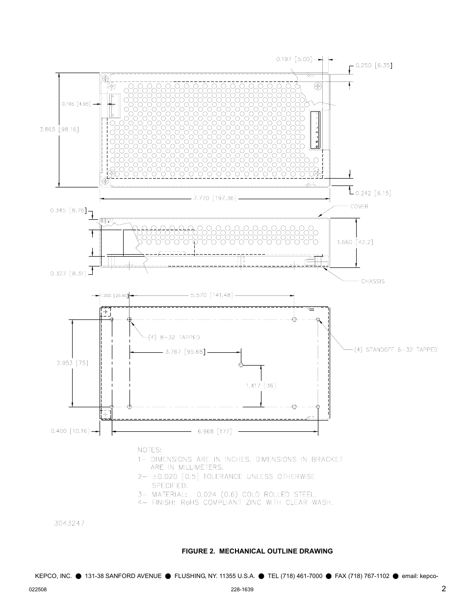 KEPCO CA 41-R User Manual | Page 2 / 2