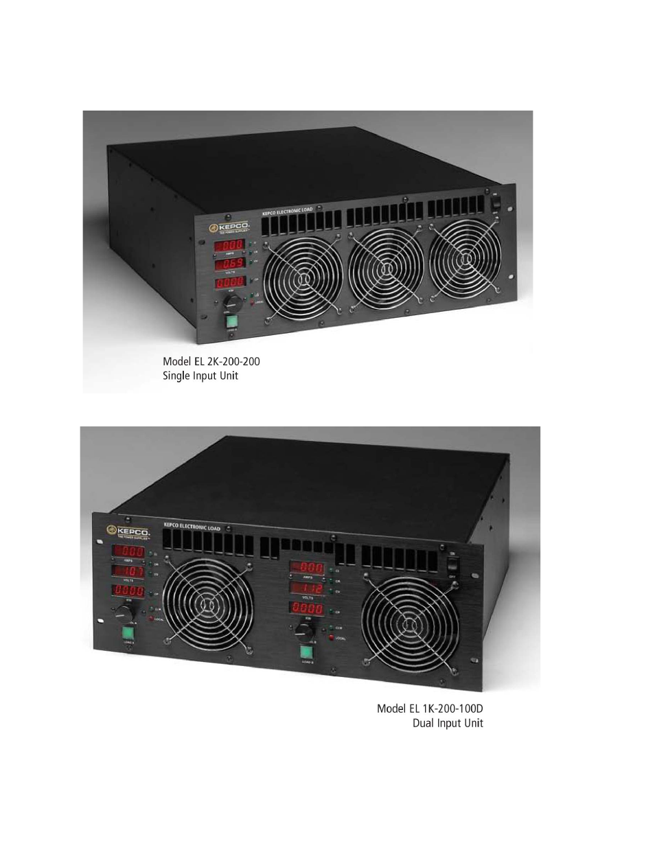 Figure 1-1. series el load | KEPCO EL Series Electronic Load Operator Manual P/N 243-1295 Firmware Version 4.00 to 4.xx User Manual | Page 10 / 92