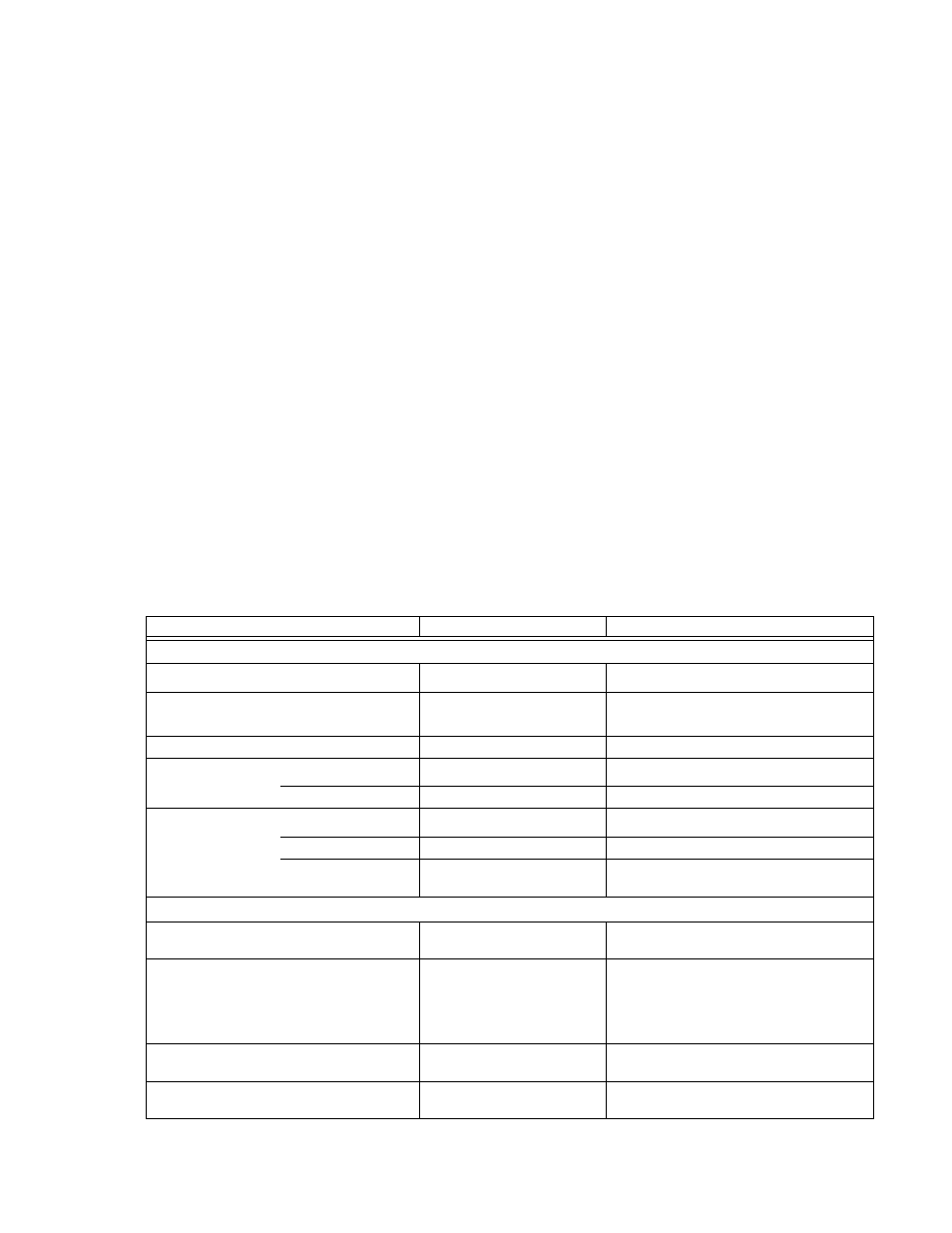 9 built-in protection, 10 master/slave control, 6 specifications | Table 1-2. series el specifications, Built-in protection -5, Master/slave control -5, Specifications -5, Series el specifications -5 | KEPCO EL Series Electronic Load Operator Manual P/N 243-1295 Firmware Version 4.00 to 4.xx User Manual | Page 15 / 92