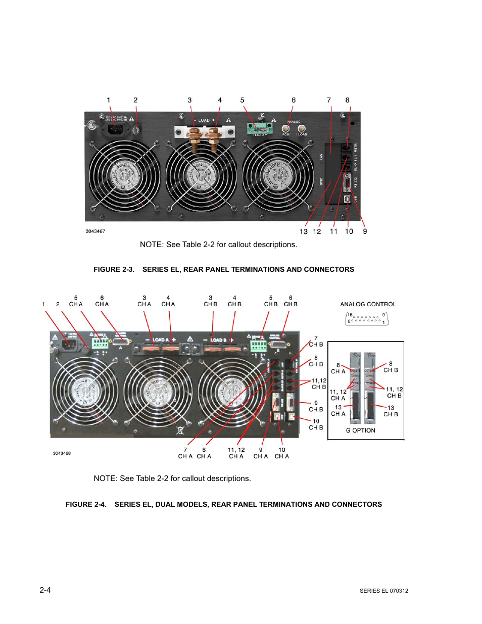4 sh | KEPCO EL Series Electronic Load Operator Manual P/N 243-1295 Firmware Version 3.63 through 3.86 User Manual | Page 22 / 80