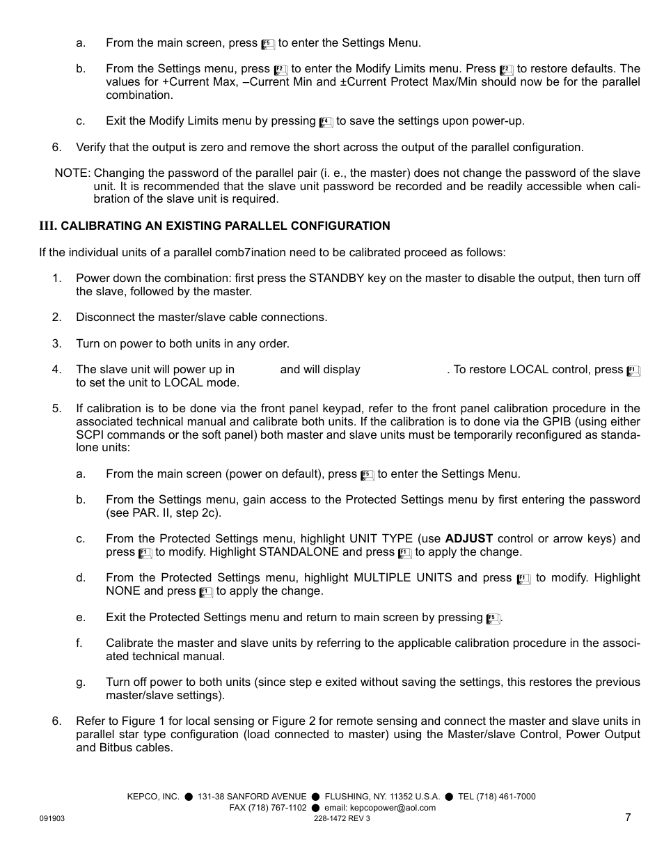 KEPCO KIT 219-0445, Cables for two High Power BOPs User Manual | Page 7 / 12