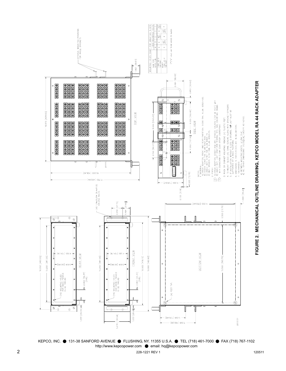 KEPCO RA 44 User Manual | Page 2 / 2