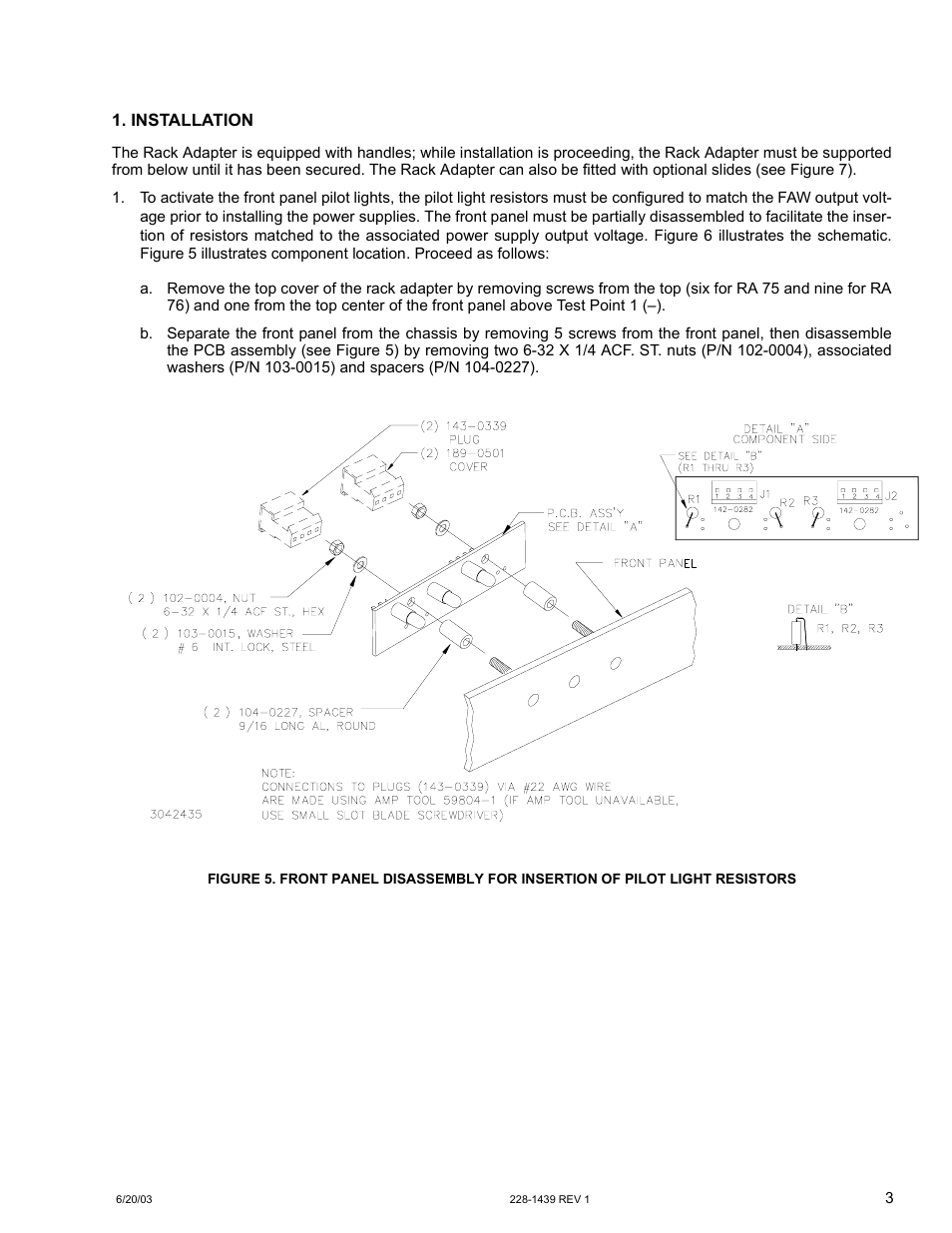 KEPCO RA 76 User Manual | Page 3 / 8