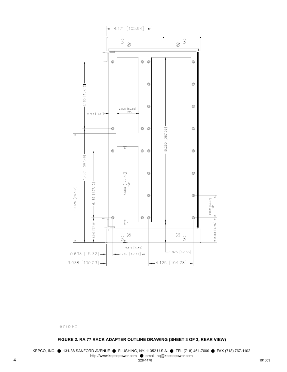 KEPCO RA 77 User Manual | Page 4 / 4