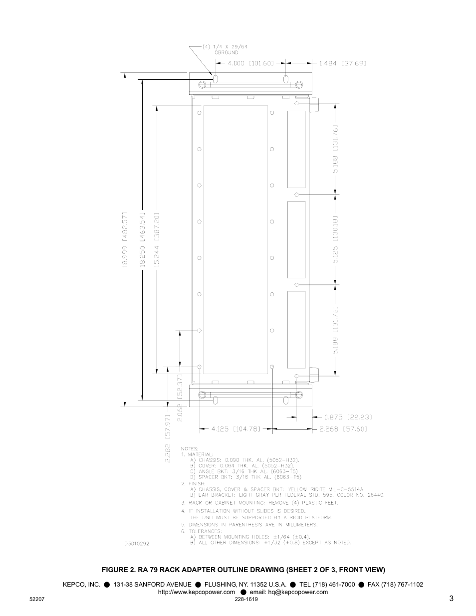 KEPCO RA 79 User Manual | Page 3 / 4