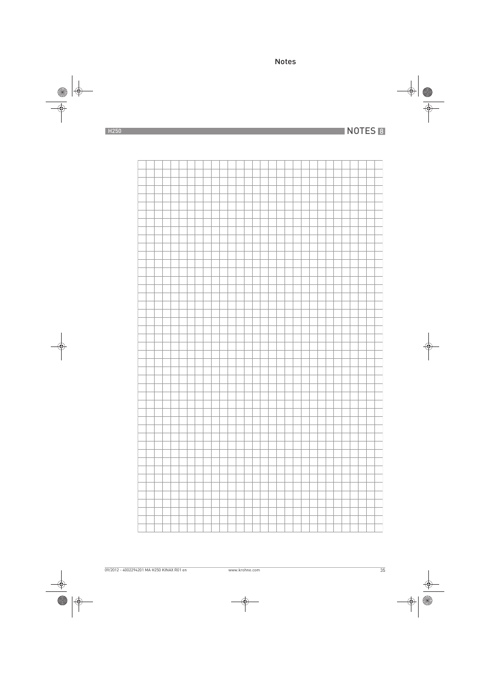 KROHNE H250 M9 ES EN User Manual | Page 35 / 36